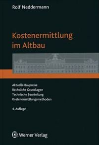 Produktbild: Kostenermittlung im Altbau