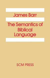 Produktbild: The Semantics of Biblical Language