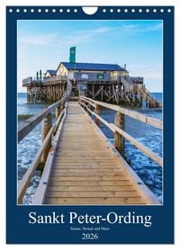 Produktbild: Sankt Peter-Ording Sonne, Strand und Meer (Wandkalender 2026 DIN A4 hoch), CALVENDO Monatskalender