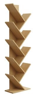Produktbild: Holz Aufbewahrung Stand Regal B&uuml;cher Nulis XL