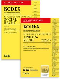 Produktbild: KODEX-Paket Studienausgabe Arbeits- und Sozialrecht Graz 2026/27