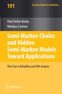 Produktbild: Semi-Markov Chains and Hidden Semi-Markov Models toward Applications