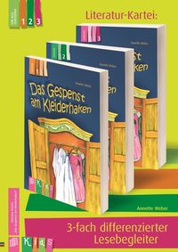 Bild vom Artikel KidS - Literatur-Kartei: "Das Gespenst am Kleiderhaken"  3-fach differenzierter Lesebegleiter vom Autor Annette Weber