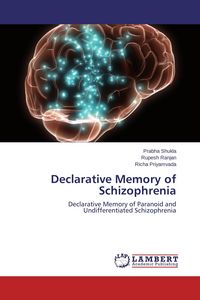 Produktbild: Declarative Memory of Schizophrenia