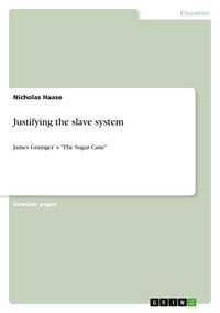 Produktbild: Justifying the slave system