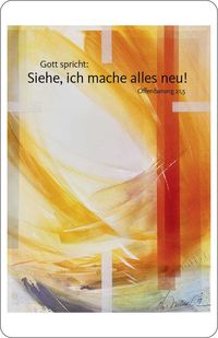 Produktbild: Jahreslosung M&uuml;nch 2026, Kalender im Scheckkartenformat (10er-Set)