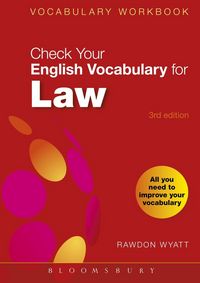 Produktbild: Check Your English Vocabulary for Law