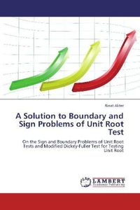 Produktbild: Akter, R: Solution to Boundary and Sign Problems of Unit Roo