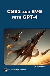 Produktbild: CSS3 and SVG with GPT-4