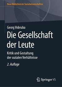 Produktbild: Die Gesellschaft der Leute