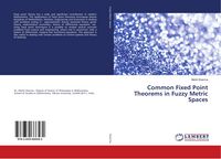Produktbild: Common Fixed Point Theorems in Fuzzy Metric Spaces