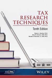 Produktbild: Tax Research Techniques 10/e