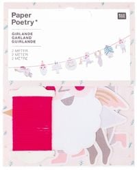 Produktbild: Girlande, Jolly Christmas, Pastell