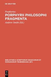 Produktbild: Porphyrii Philosophi fragmenta