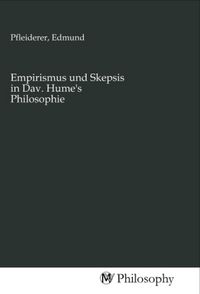 Produktbild: Empirismus und Skepsis in Dav. Hume's Philosophie