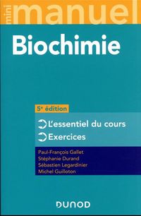 Produktbild: Biochimie : l'essentiel du cours, exercices