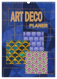 Produktbild: Art Deco Planer (Wandkalender 2026 DIN A3 hoch), CALVENDO Monatskalender