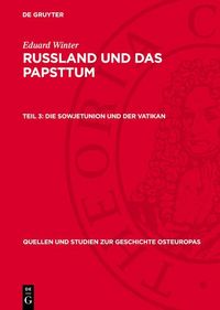 Produktbild: Die Sowjetunion und der Vatikan
