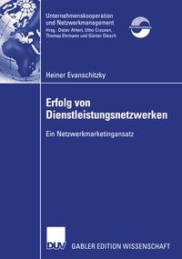 Produktbild: Erfolg von Dienstleistungsnetzwerken