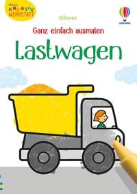 Produktbild: Kleine Kreativ-Werkstatt - Ganz einfach ausmalen: Lastwagen