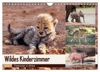 Produktbild: Wildes Kinderzimmer - Tierkinder in Afrika (Wandkalender 2027 DIN A4 quer), CALVENDO Monatskalender