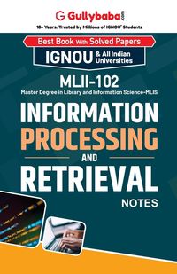 Produktbild: MLII-102 Information Processing and Retrieval