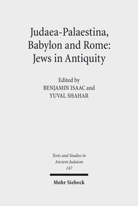 Produktbild: Judaea-Palaestina, Babylon and Rome: Jews in Antiquity