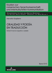 Produktbild: Oralidad y poes&iacute;a en traducci&oacute;n