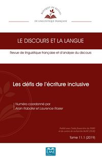 Produktbild: Les d&eacute;fis de l'&eacute;criture inclusive
