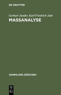 Produktbild: Ma&szlig;analyse