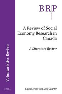 Produktbild: A Review of Social Economy Research in Canada