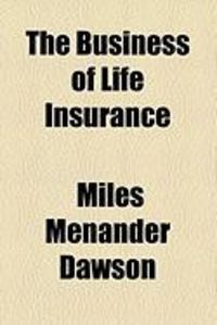 Produktbild: The Business of Life Insurance