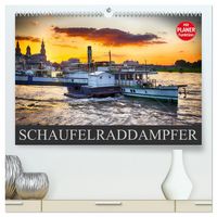 Produktbild: Schaufelraddampfer (hochwertiger Premium Wandkalender 2026 DIN A2 quer), Kunstdruck in Hochglanz