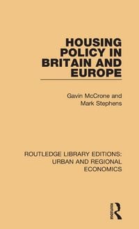 Produktbild: Housing Policy in Britain and Europe