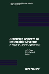 Produktbild: Algebraic Aspects of Integrable Systems