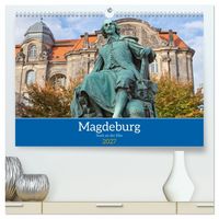 Produktbild: Magdeburg - Landeshauptstadt Sachsen-Anhalts (hochwertiger Premium Wandkalender 2027 DIN A2 quer), Kunstdruck in Hochglanz