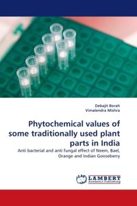 Produktbild: Borah, D: Phytochemical values of some traditionally used pl