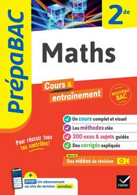 Produktbild: Maths 2de : nouveau bac