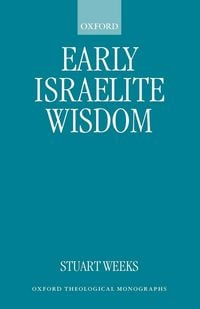 Produktbild: Early Israelite Wisdom