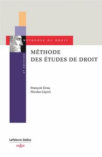 Produktbild: Methode des Etudes de Droit. Conseils Pour le Cas Pratique, le