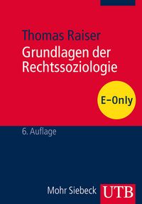 Produktbild: Grundlagen der Rechtssoziologie