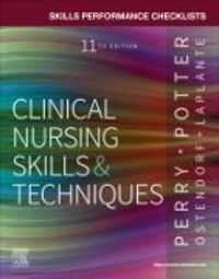 Produktbild: Skills Performance Checklists for Clinical Nursing Skills & Techniques