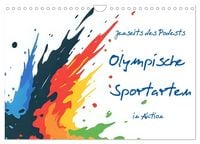 Produktbild: Jenseits des Podests - Olympische Sportarten in Aktion (Wandkalender 2027 DIN A4 quer), CALVENDO Monatskalender