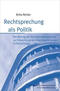 Produktbild: Rechtsprechung als Politik