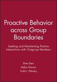 Produktbild: Proactive Behavior Across Group Boundaries