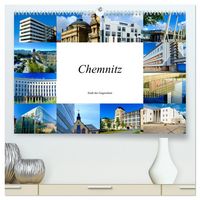 Produktbild: Chemnitz - Stadt der Gegens&auml;tze (hochwertiger Premium Wandkalender 2026 DIN A2 quer), Kunstdruck in Hochglanz