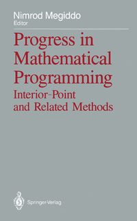 Produktbild: Progress in Mathematical Programming