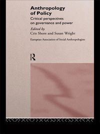 Produktbild: Anthropology of Policy