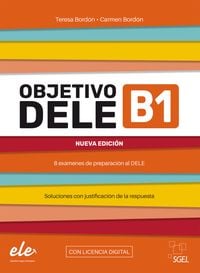 Produktbild: Objetivo DELE B1 &ndash; Nueva edici&oacute;n 2024