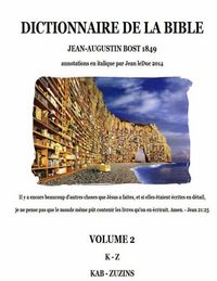 Produktbild: Dictionnaire de la bible - volume 2